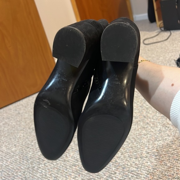 Mango faux suede heeled boots - Picture 7 of 10